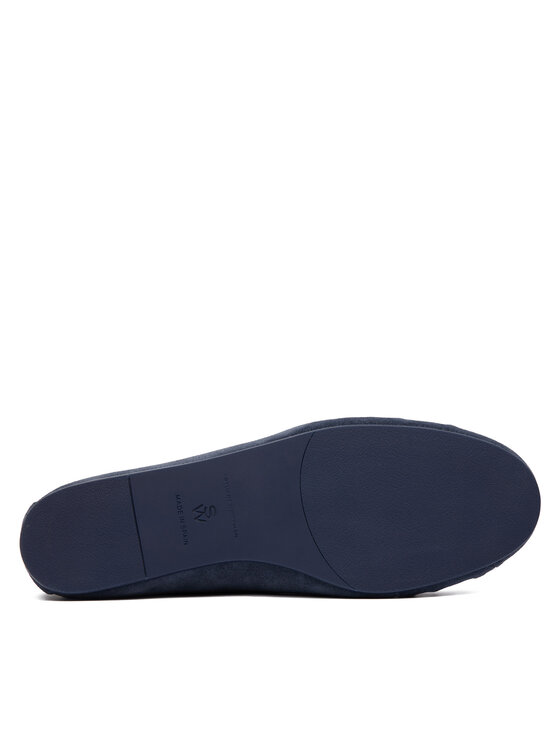 Stuart Weitzman Мокасини Stuart Weitzman Britt Bow SM414 Cиній