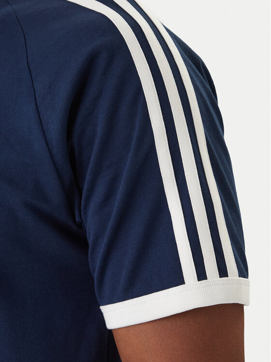 adidas adidas Футболка 3-Stripes KE3536 Cиній Regular Fit