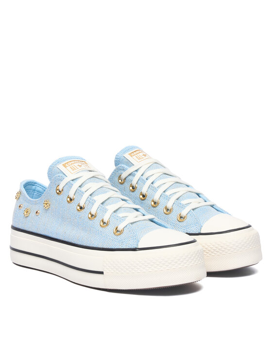 Converse Кеди Converse Chuck Taylor All Star Heathered Glam A17596C Голубий