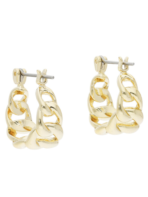 Luv AJ Pendientes Luv AJ Mini Louis Chain Hooper FW22-E-MLCH-G Oro