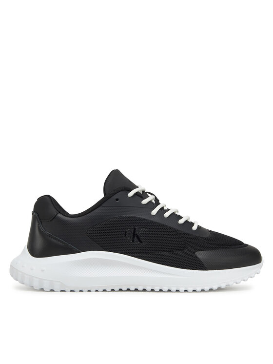 Calvin Klein Jeans Superge Calvin Klein Jeans Eva Runner Low Mesh Mix YM0YM01185 Črna