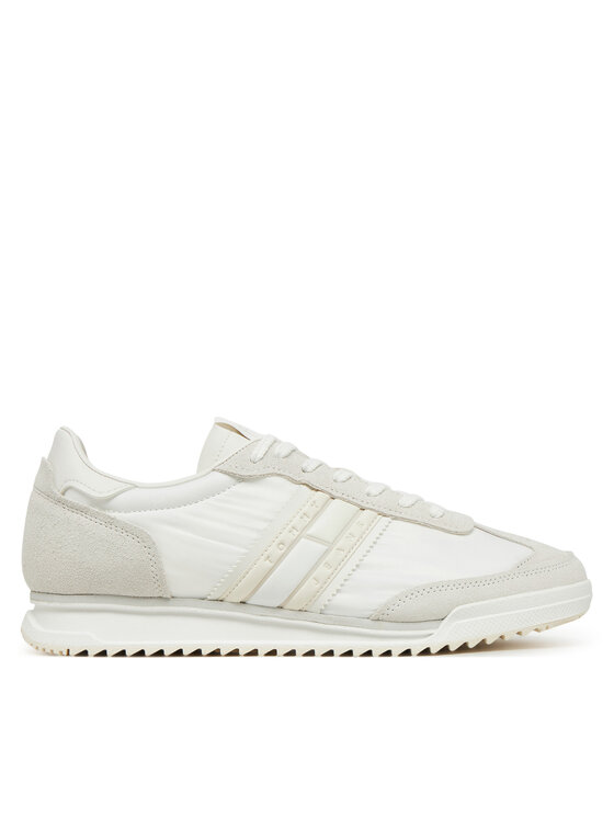 Tommy Jeans Сникърси Tommy Jeans Tjm Retro Runner Cleated EM0EM01527 Бял