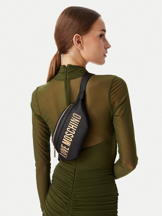 LOVE MOSCHINO Ľadvinka LOVE MOSCHINO JC4195PP1PKD0000 Čierna