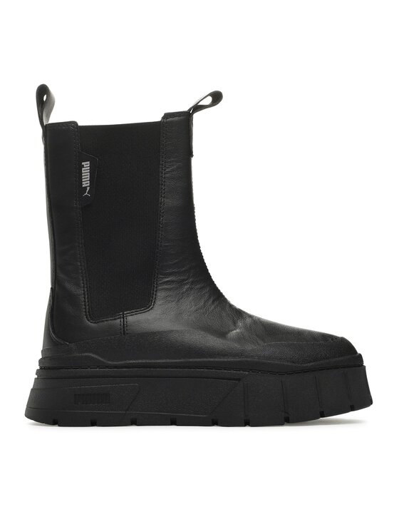 Puma Členková obuv Puma Mayze Stack Chelsea Wns 386272 06 Čierna