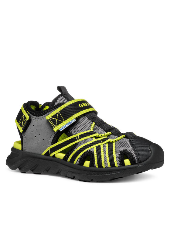 Geox Sandały Geox J Airadyum Bo J55F1A 1454 C0666 M Szary