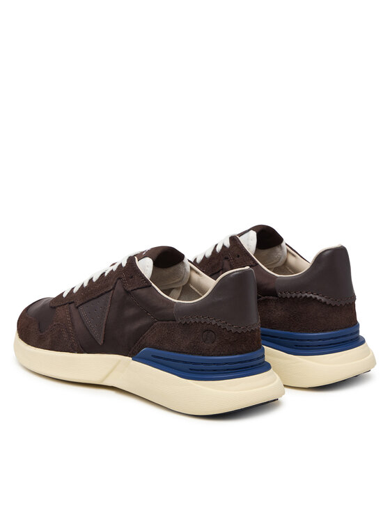 Clarks Сникърси Clarks CraftWick Lace 26328528 Тъмнокафяв