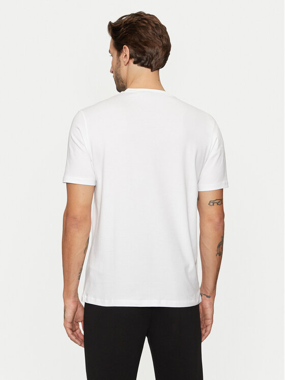 KARL LAGERFELD KARL LAGERFELD Marškinėliai 755461 551235 Balta Regular Fit