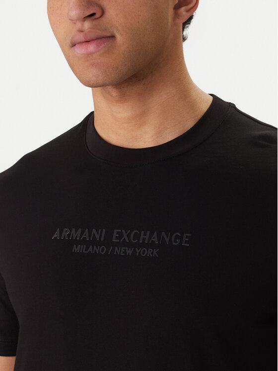 Armani Exchange Armani Exchange Футболка XM001280 AF10361 MC09E Чорний Regular Fit