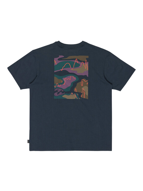Billabong Billabong Camiseta Scribbly EBYZT00398 Azul marino Regular Fit