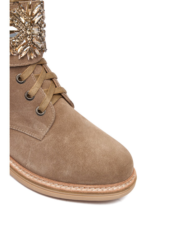 Alma En Pena Šnurovacia obuv Alma En Pena I251004 Béžová