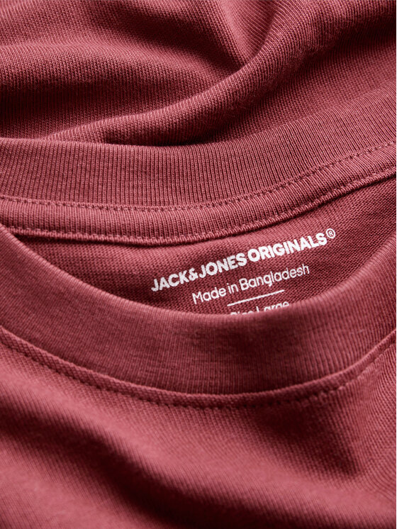 Jack & Jones Jack & Jones Póló York 12283800 Piros Relaxed Fit