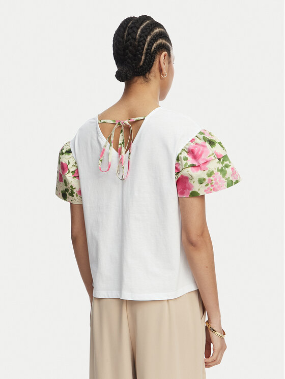 Liu Jo Liu Jo Футболка WA6513 J6308 Білий Relaxed Fit