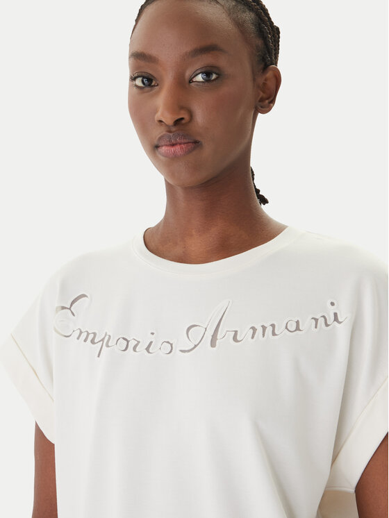 Emporio Armani Emporio Armani Camiseta EW000616 AF20243 U1131 Blanco Regular Fit