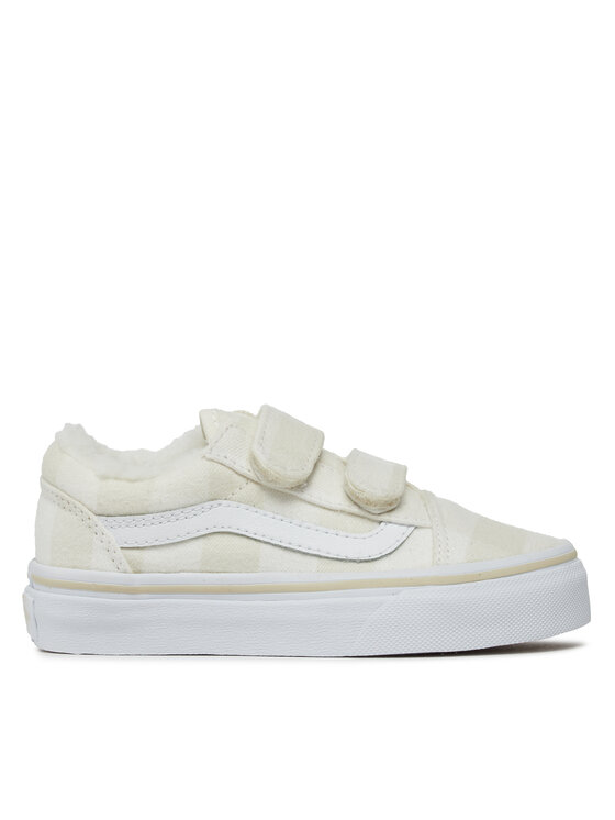 Vans Πάνινα παπούτσια Vans Uy Old Skool V VN000VHEBPH1 Κρεμ