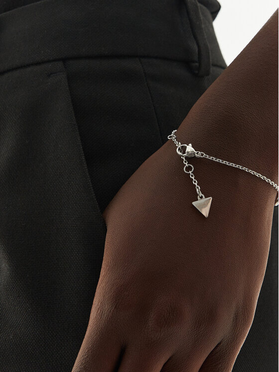 Guess Rokassprādze Guess JUBB0461 8JW Sudraba