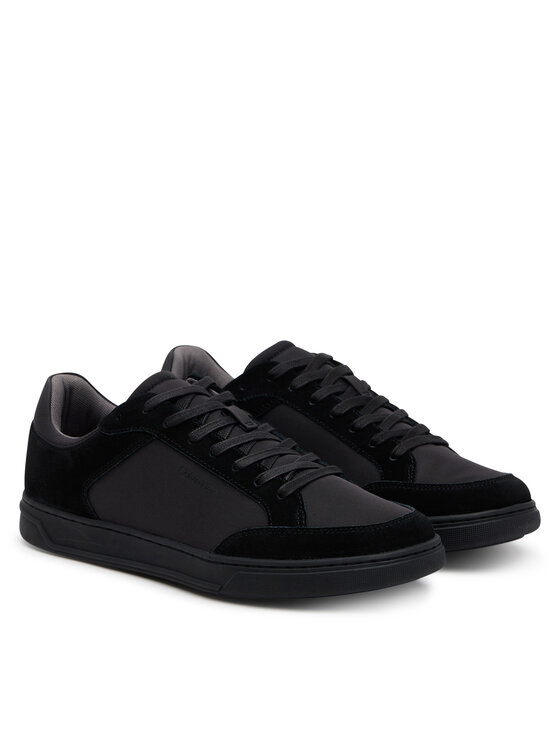 Calvin Klein Sneakersy Calvin Klein Low Top Lace Up Repreve Mix HM0HM01802 Čierna