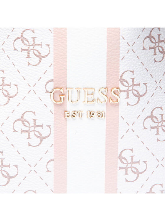 Guess Geantă Guess Vikky Large Tote HWKG69 95240 Alb