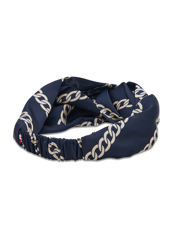 Tommy Hilfiger Opaska Tommy Hilfiger AW0AW09843 Granatowy