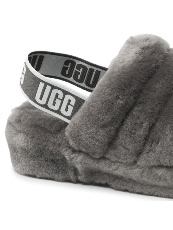 Ugg Тапочки Ugg W Fluff Yeah Slide 1095119 Сірий