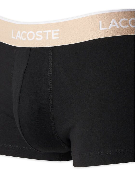 Lacoste Lacoste Conjunto de calzoncillos boxer 5H1297 Negro Regular Fit