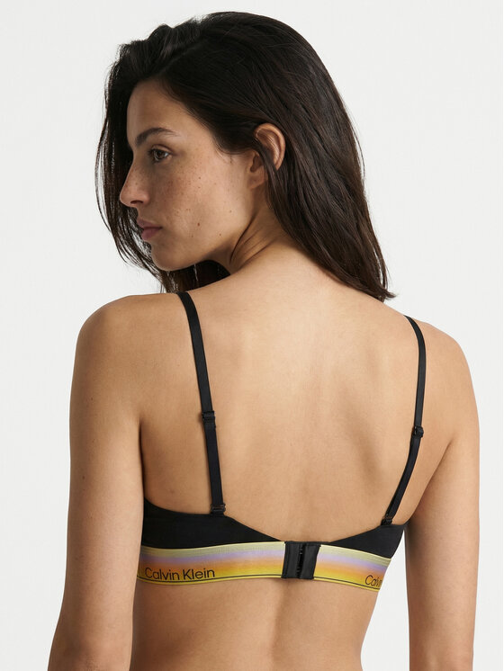 Calvin Klein Calvin Klein Besiūlė liemenėlė LV00QF8865 Juoda