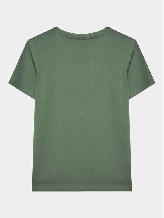 Champion Champion Póló 306362 Zöld Regular Fit