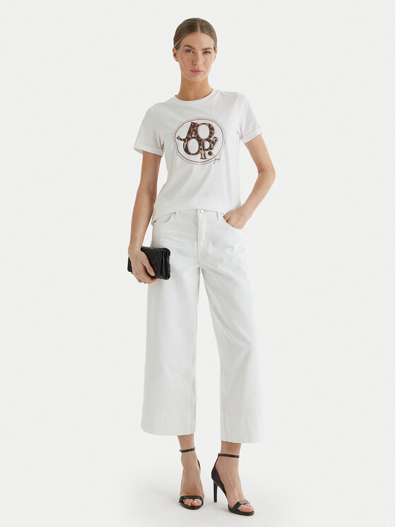 JOOP! JOOP! Camiseta Tova 30102423 Blanco Regular Fit