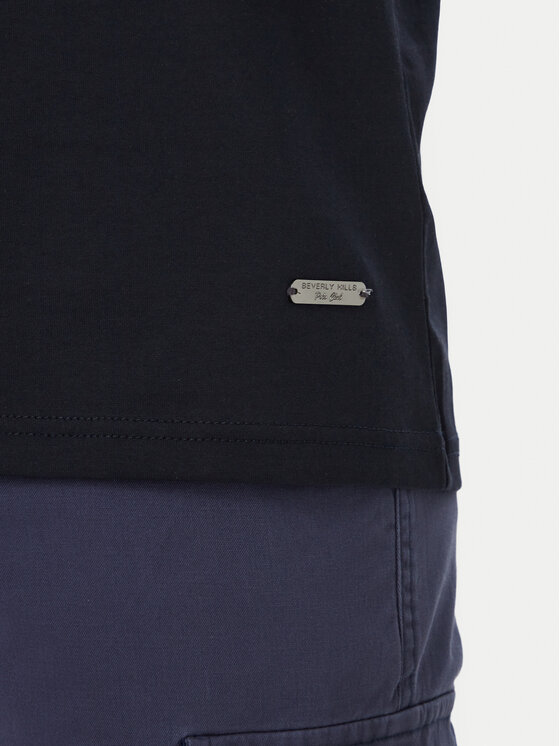 Beverly Hills Polo Club Beverly Hills Polo Club Camiseta M1546 Azul marino Regular Fit
