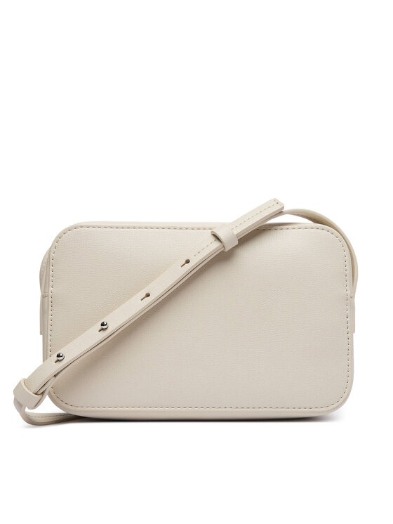 Calvin Klein Geantă Calvin Klein Foil Logo Elongated Camera Bag LV04F3276G Crem