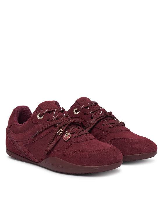 Guess Sneakersy Guess FLFBE2 SUE12 Bordowy