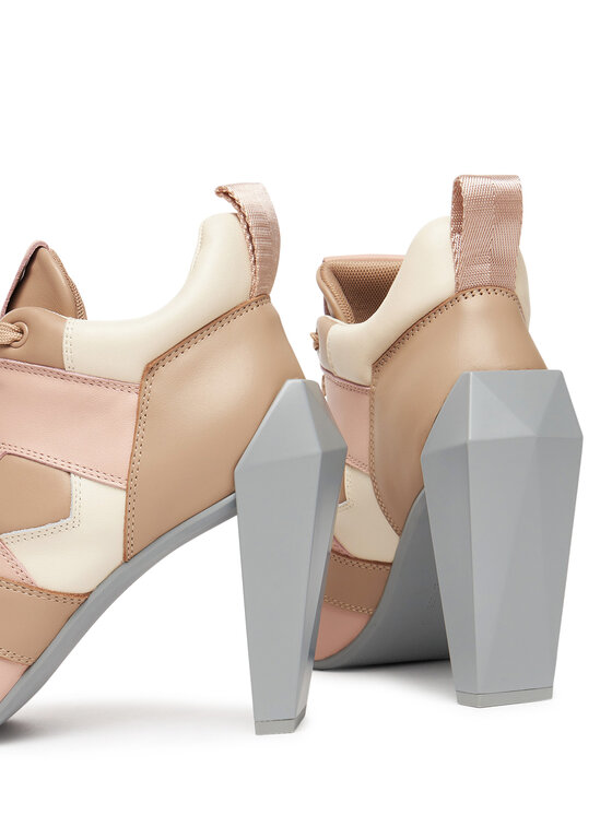 United Nude Poltopánky United Nude Gem Sneaker Hi 1096386116 Béžová