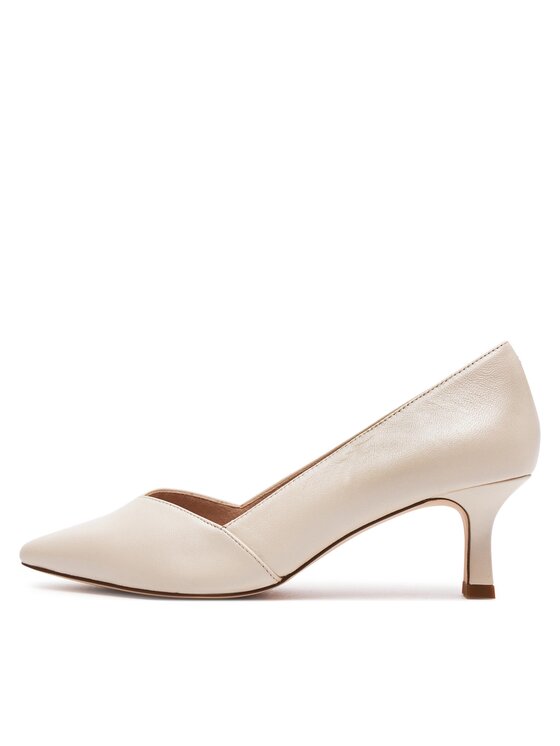 Caprice Pantofi pumps Caprice 9-22403-42 Écru