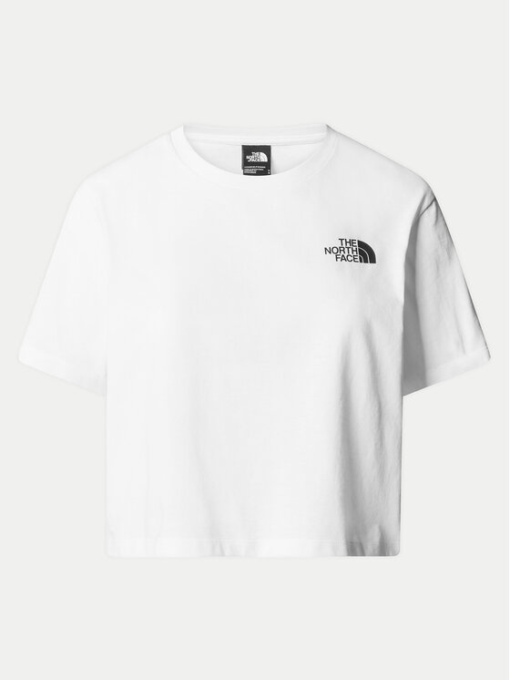 The North Face The North Face T-shirt Simple Dome NF0A87U4 Bianco Relaxed Fit