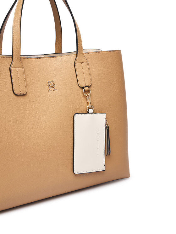Tommy Hilfiger Torebka Tommy Hilfiger Th Icon Satchel AW0AW18723 Khaki