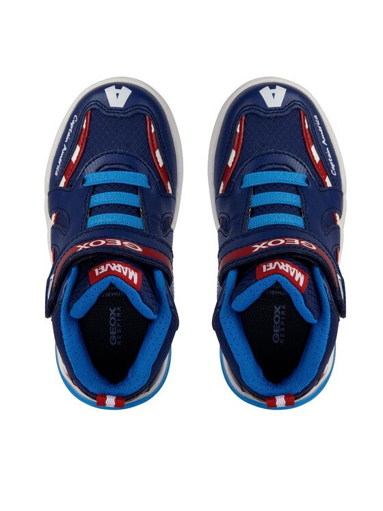 Geox Sneakersy Geox MARVEL J Grayjay Boy J369YC 0FU50 C0735 DD Tmavomodrá