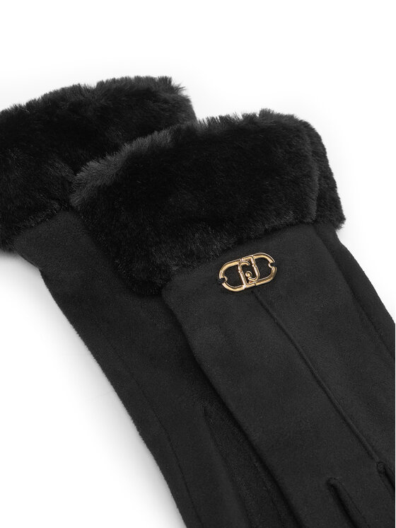 Liu Jo Dámské rukavice Liu Jo 2F5063 T0300 Černá