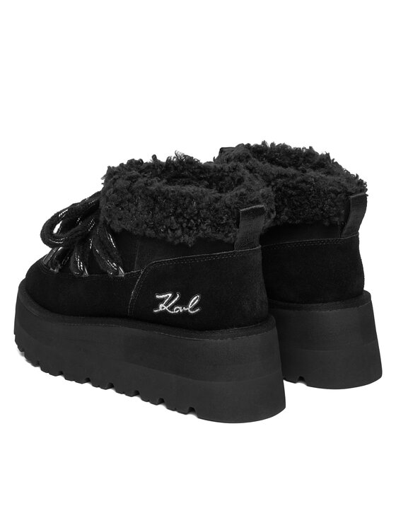 KARL LAGERFELD Sněhule KARL LAGERFELD KL48632 Černá