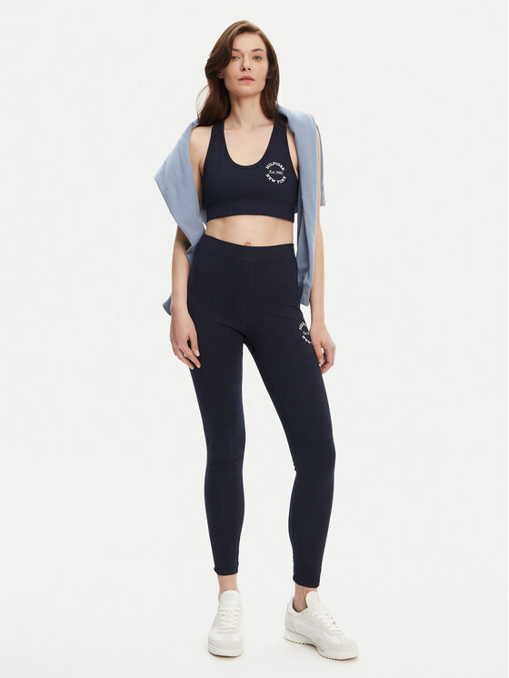 Tommy Hilfiger Tommy Hilfiger Top grudnjak UW0UW05891 Tamnoplava