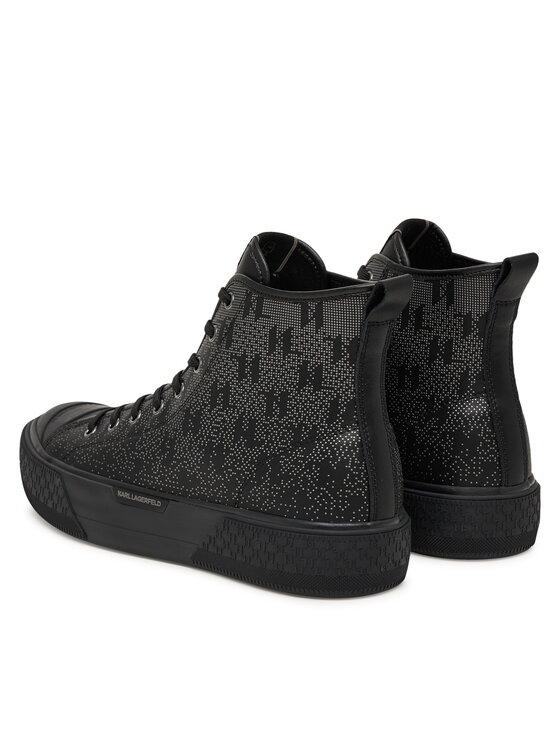 KARL LAGERFELD Plátenky KARL LAGERFELD Kampus Max III KL50446G Čierna