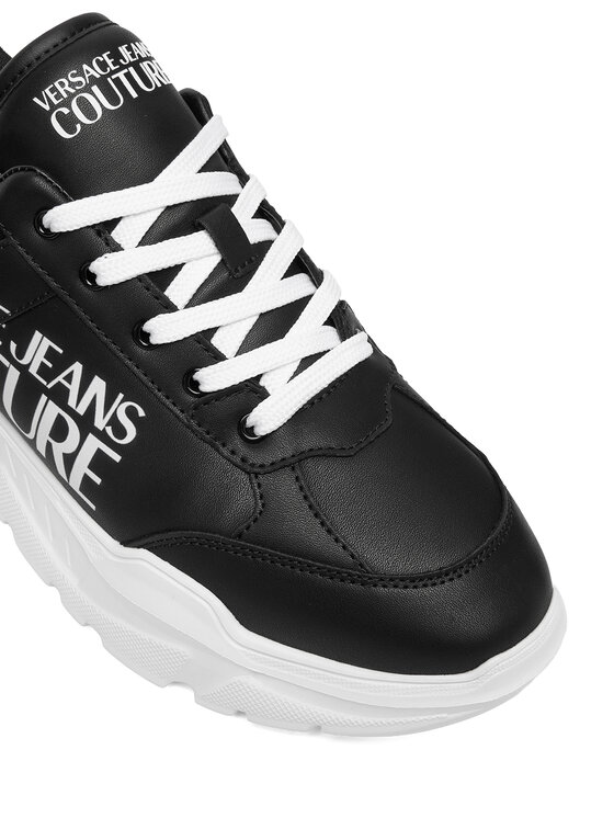 Versace Jeans Couture Снікерcи Versace Jeans Couture 79YA3SC1 Чорний