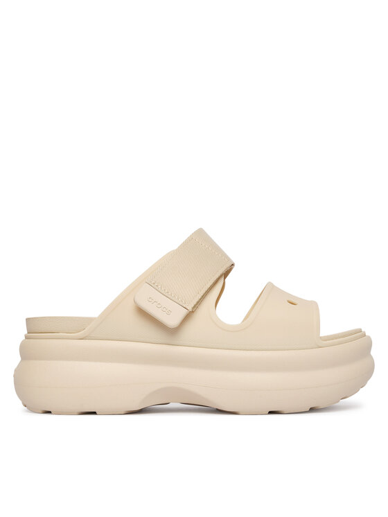 Crocs Шльопанці Crocs Soho Two Strap Sandal 212861 Бежевий