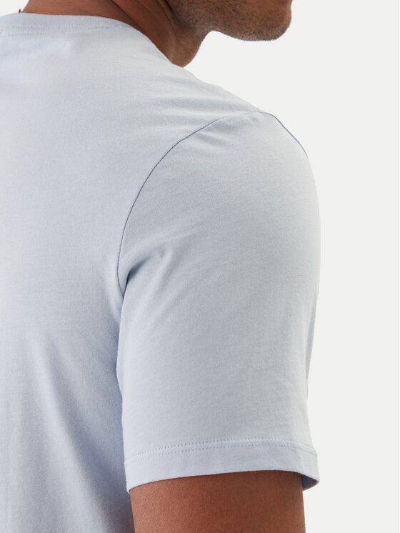 Calvin Klein Calvin Klein Camiseta Logo 30s LV04LD230G Celeste Regular Fit