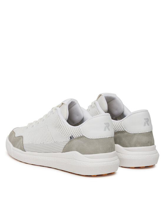 Rieker Revolution Lifestyle Sneakersy Rieker Revolution Lifestyle U1104-80 Bílá