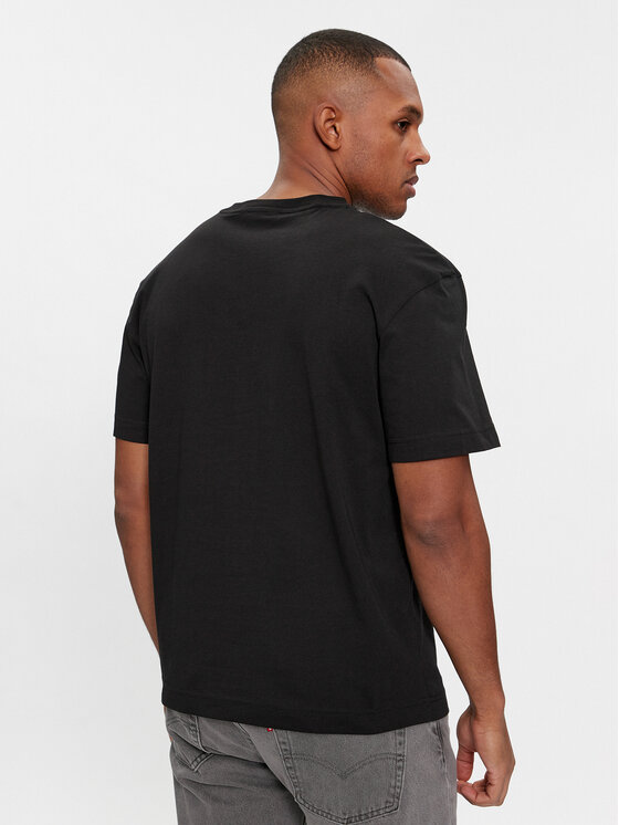 Calvin Klein Calvin Klein Marškinėliai K10K112749 Juoda Comfort Fit