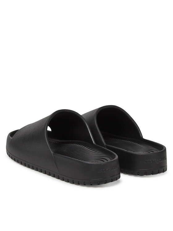 Jack & Jones Шльопанці Jack & Jones Jfwripple Moulded Slider 12274637 Чорний