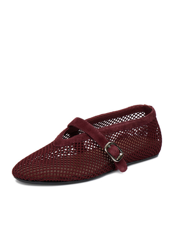 Badura Балетки Badura MIMOSA-SLT-24067P-52 Бордовий