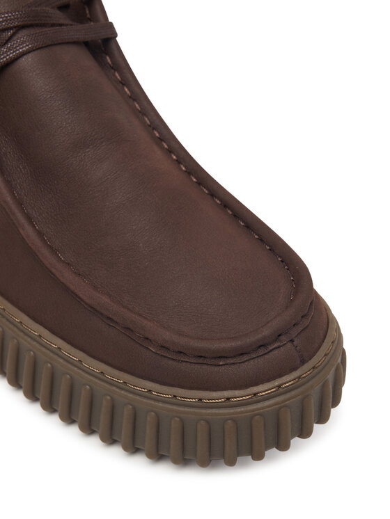 Clarks Туфлі Clarks Torhill Hi 26327242 Коричневий