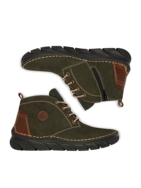 Rieker Ghete Rieker CEO-55036-54 Verde închis