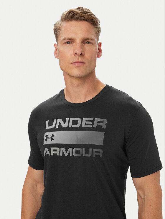Under Armour Under Armour Marškinėliai Ua Team Issue Wordmark 1329582 Juoda Loose Fit
