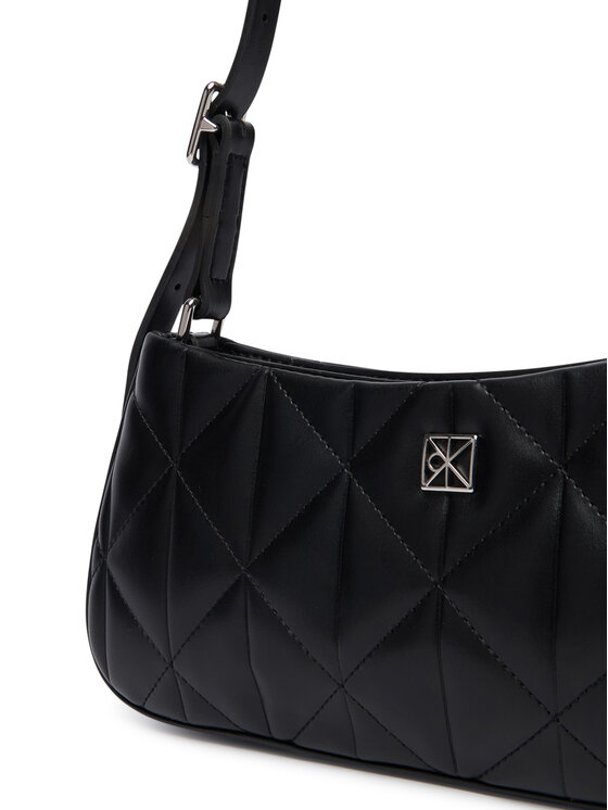 Calvin Klein Bolso Calvin Klein Quilted Small Shoulder Bag LV04F3327G Negro